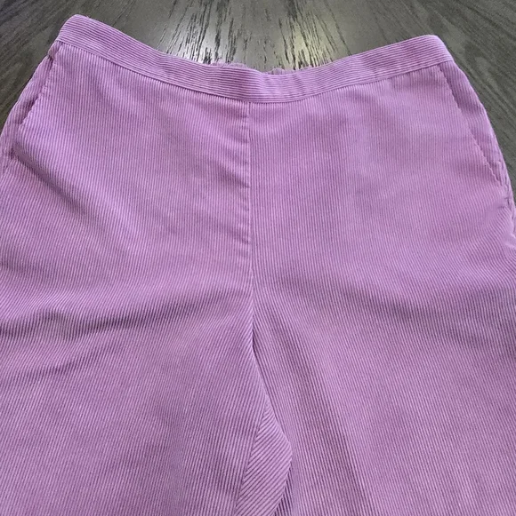 Alfred Dunner Dusty Rose Corduroy Pants | Women’s Size 12.  I#033 - Picture 6 of 12